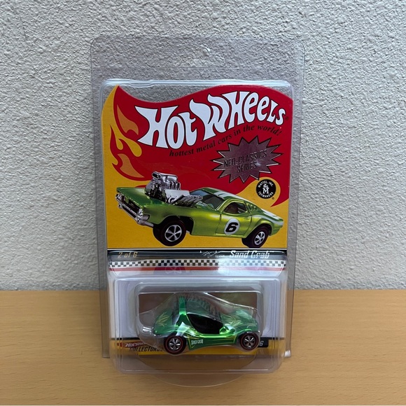 ⛔️Hot Wheels RLC Neo Classics Series 6 Lime Green SAND CRAB #7912/11000 - Picture 1 of 5